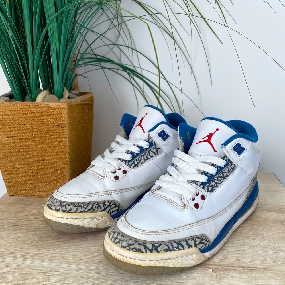 NIKE Air Jordan True Blue 3 Retro GS 834014 141